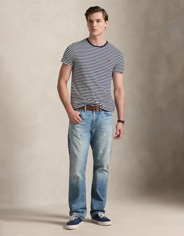 Polo Ralph Lauren - Custom Slim Fit Striped Jersey T-Shirt