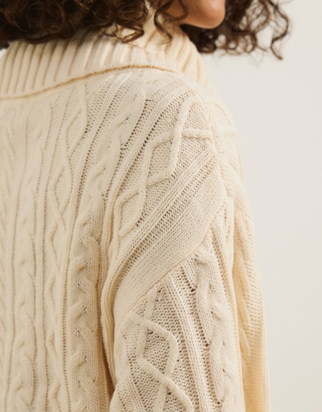Atmos&Here - Zuri Cable Knit Sweater