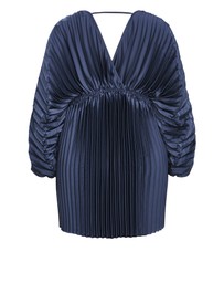 City Chic - Chloe Pleat Mini Dress