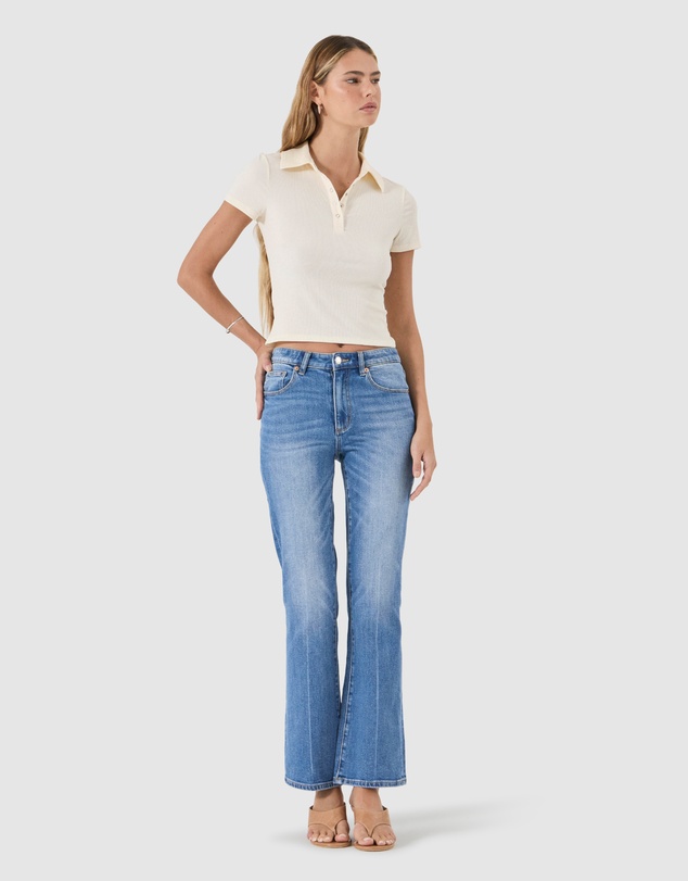 Rolla's - Midtown Boot Jean - Iris Blue