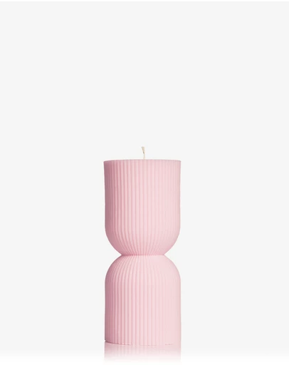 XRJ Celebrations - Spice Midi Candle Pastel Pink