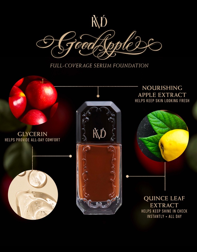 KVD Beauty - Good Apple Full Coverage Serum Foundation