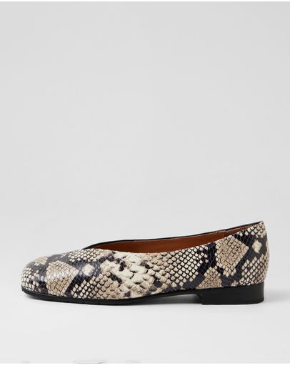BLK&WHITE SNAKE-BLACK