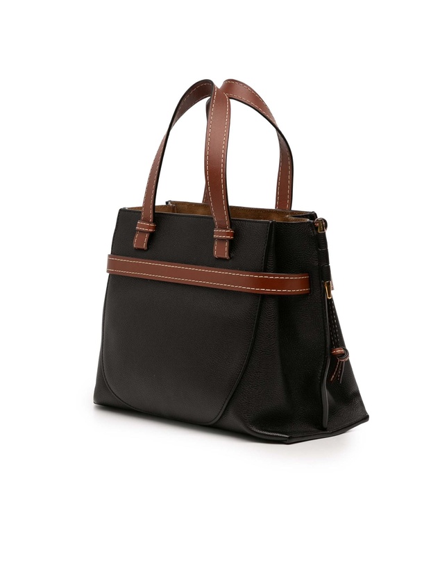 Pre-Loved by Azura Reborn - Pre-Loved Small Leather Gate Top Handle Satchel