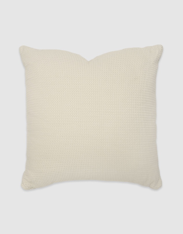 Bambury - Milo Waffle Square Cushion
