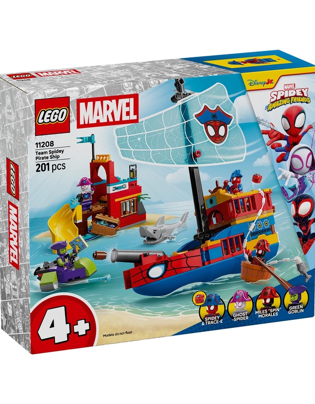 LEGO - 11208 Team Spidey Pirate Ship