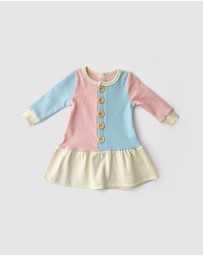 WITH LOVE FOR KIDS - Basics Long Sleeve Dress - Kids