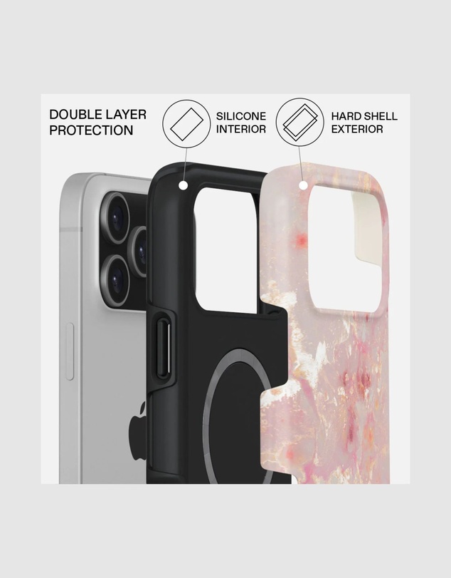 Burga - Burga iPhone 17 Pro Max Tough Magsafe Case Golden Coral