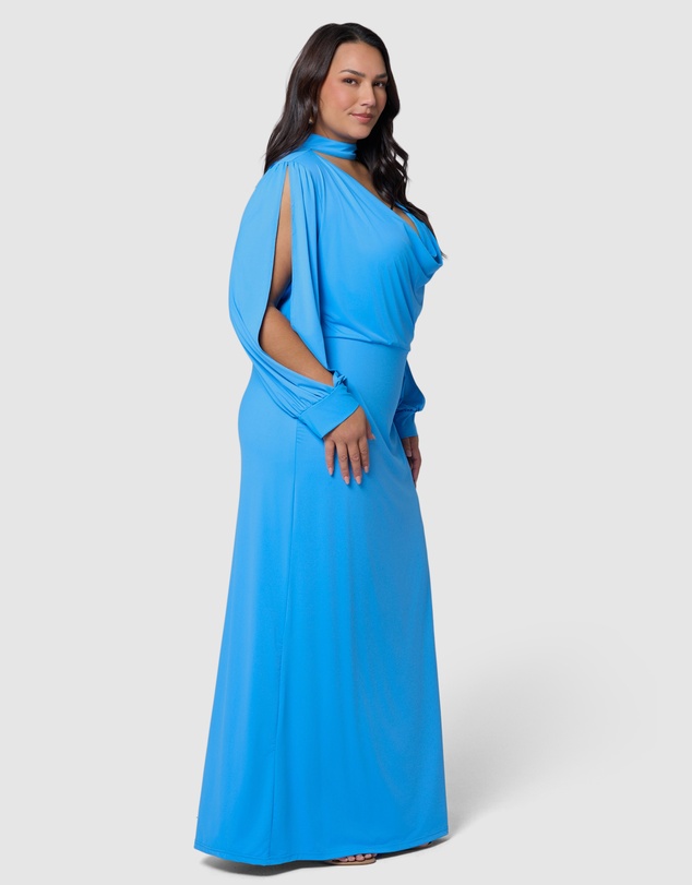 Pink Dusk by Curve Project - Hot Spell Maxi Dress