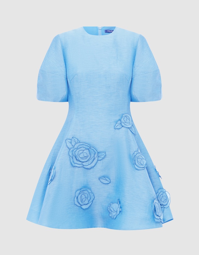 LEO LIN - Simona Applique Mini Dress