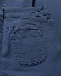 Seasalt - Seasalt Cornwall Navy Albert Quay Slim Fit Crops