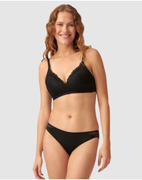 Naturana - The Friday Wirefree Recycled Lace Bra
