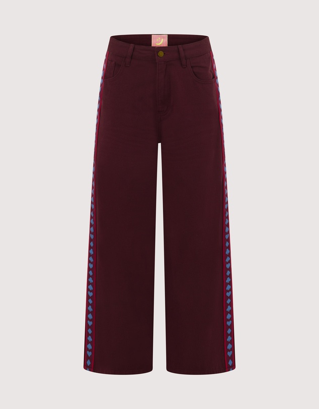 SMWR. by The Somewhere Co - Royal Match Wide Leg Pant