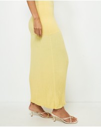 AERE - Ariadne Knit Maxi Dress
