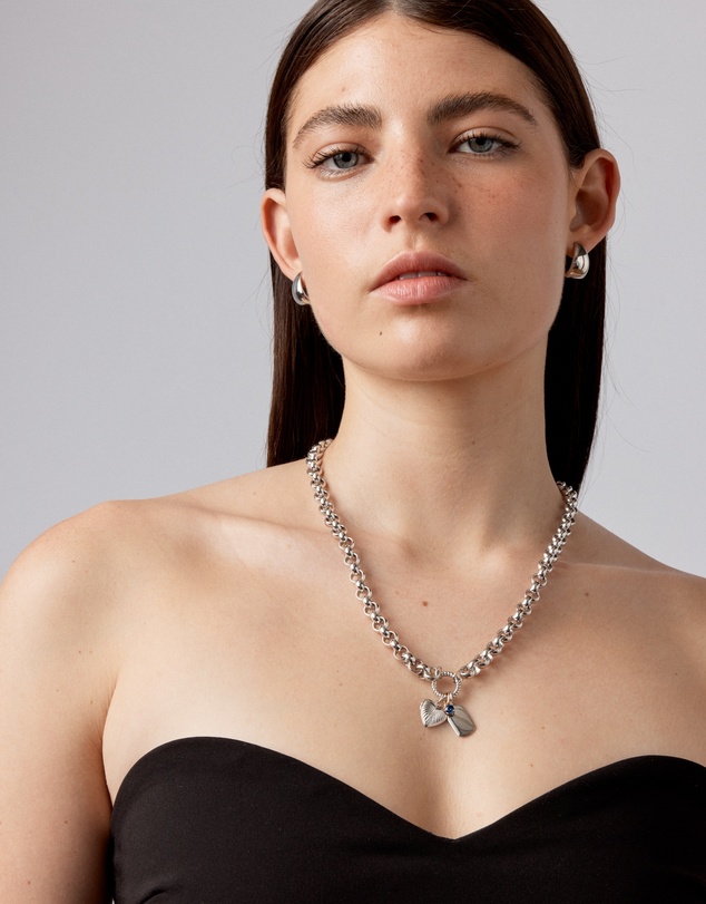 Michael Hill - Created Round Blue Sapphire Birthstone Pendant in 10kt Yellow Gold