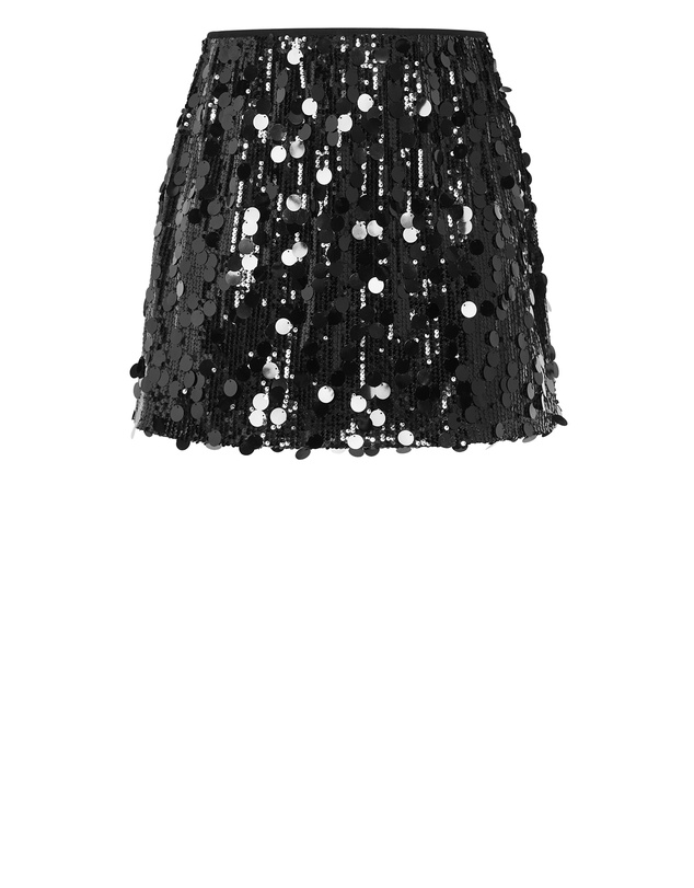City Chic - Adorn Sequin Mini Skirt