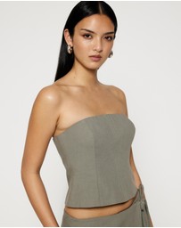 Lover - Declan Strapless Top