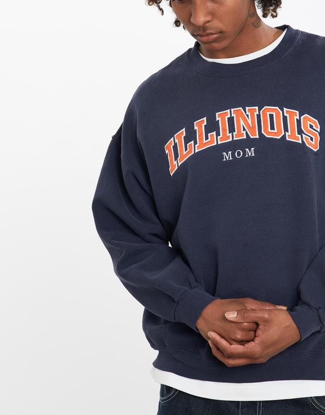Vintage by The Real Deal - Pre Loved - Vintage 90s Illinois Mom Sweatshirt