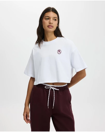 Cotton On Body Active - Active Cropped Graphic Tee