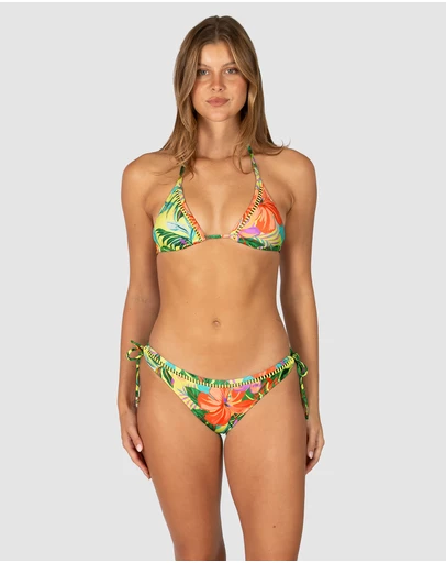 Baku Swimwear - Mahalo Ladder Lace Triangle Bikini Bra Top