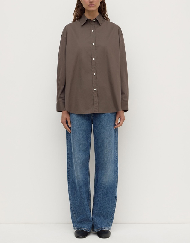 Assembly Label - Marigold Poplin Long Sleeve Shirt