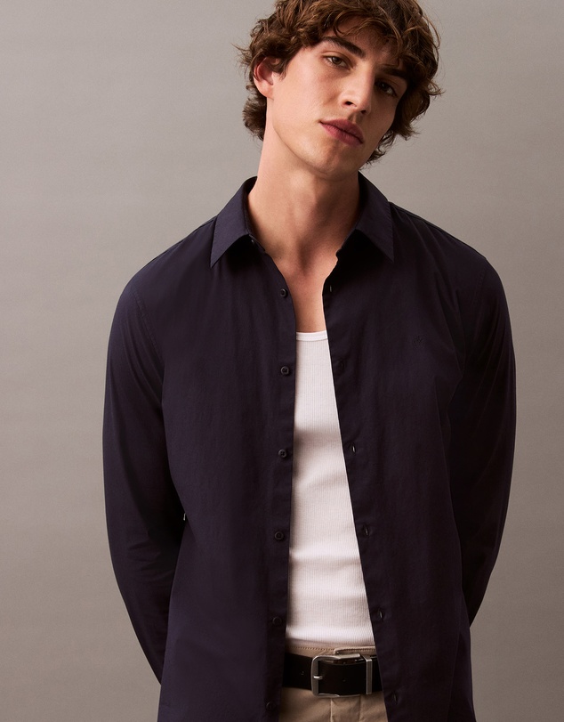 Calvin Klein - Slim Stretch Poplin Shirt
