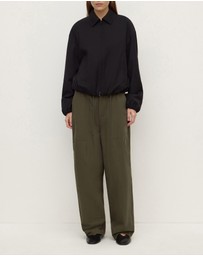 Assembly Label - Danielle Wool Bomber Jacket