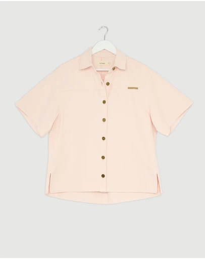 Revibe - Repaired KIVARI Marla Denim Shirt - AU 10