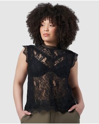 Sunday In The City - Anti Hero Lace Top