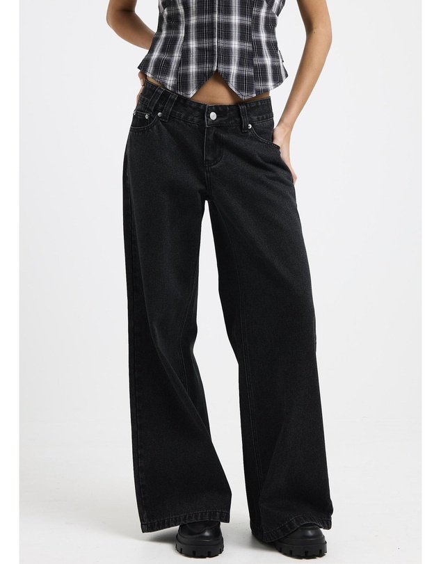 Insight - Elise Low Wide Denim Jeans