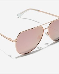 Hawkers Co - HAWKERS - Polarized Rose Gold SHADOW Sunglasses for Men and Women UV400