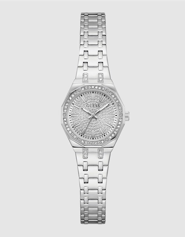 GUESS - Guess Pixie Ladies Silver Tone Analogue Watch