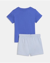Puma - Minicats Essentials Tee and Shorts Set - Babies-Kids