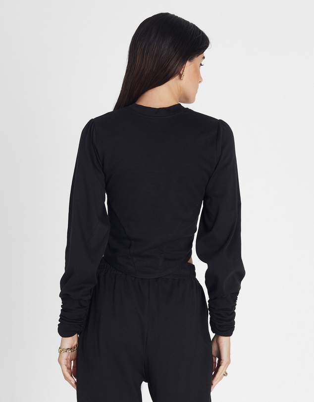 Heaven Australia - Obsidian Corset Sweater
