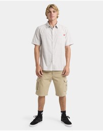 Quiksilver - Mens Testament Short Sleeve Shirt