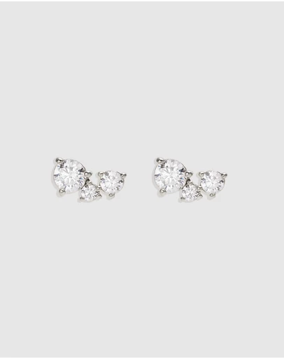 By Charlotte - Whispers of Love Stud Earrings