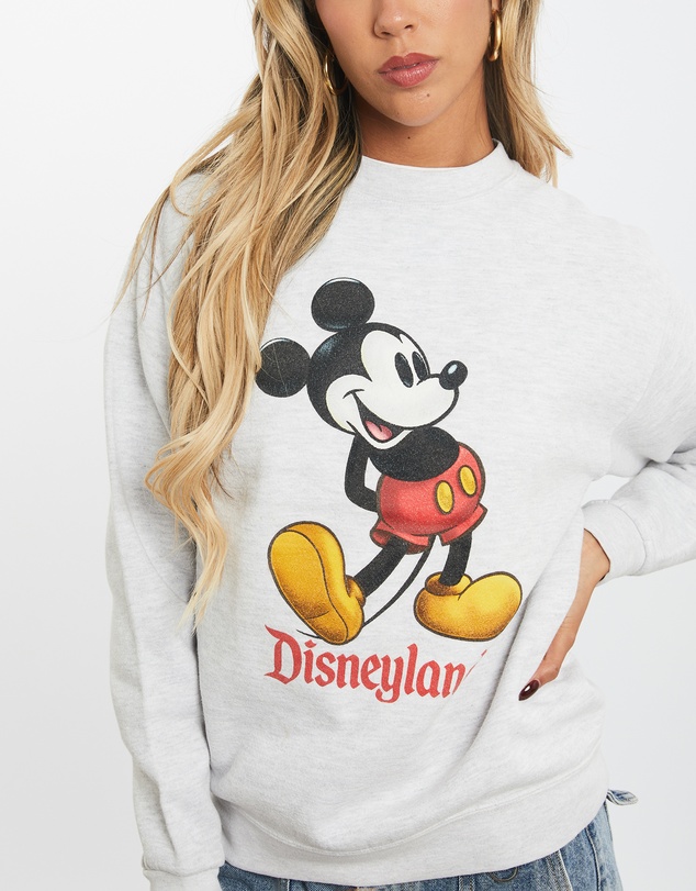 Vintage by The Real Deal - Pre Loved - Vintage 90s Mickey Mouse Disneyland Sweatshirt