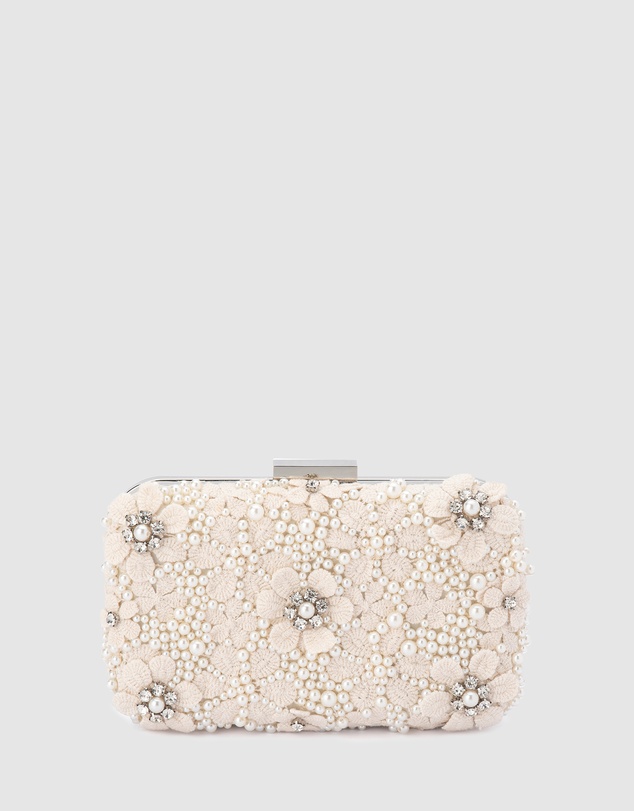 Olga Berg - BETH Encrusted Clutch