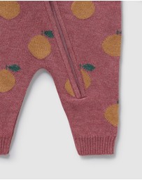 Wilson & Frenchy - Organic Knitted Jacquard Growsuit - Babies