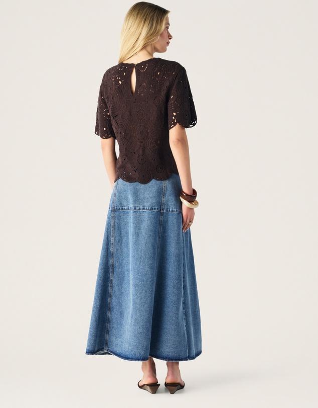 MOS The Label - Anouk Crochet Top