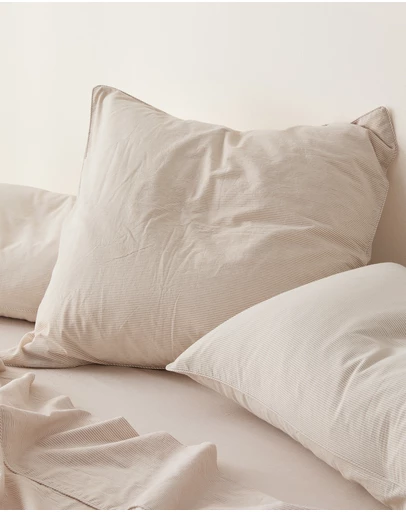 Sheet Society - Leo Washed Cotton Euro Pillowcase
