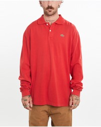 Vintage by The Real Deal - Pre Loved - Vintage Lacoste Long Sleeve Polo Shirt