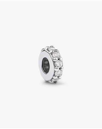 Michael Hill - Pendant Spacer with Cubic Zirconia in Sterling Silver