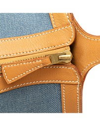 Pre-Loved by Azura Reborn - Pre-Loved Denim and Calfskin Sac Doremi 33