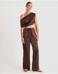 SNDYS - Dove Drape Top 2.0