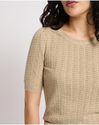 Marcs - Speckle Love Cotton Knit Top