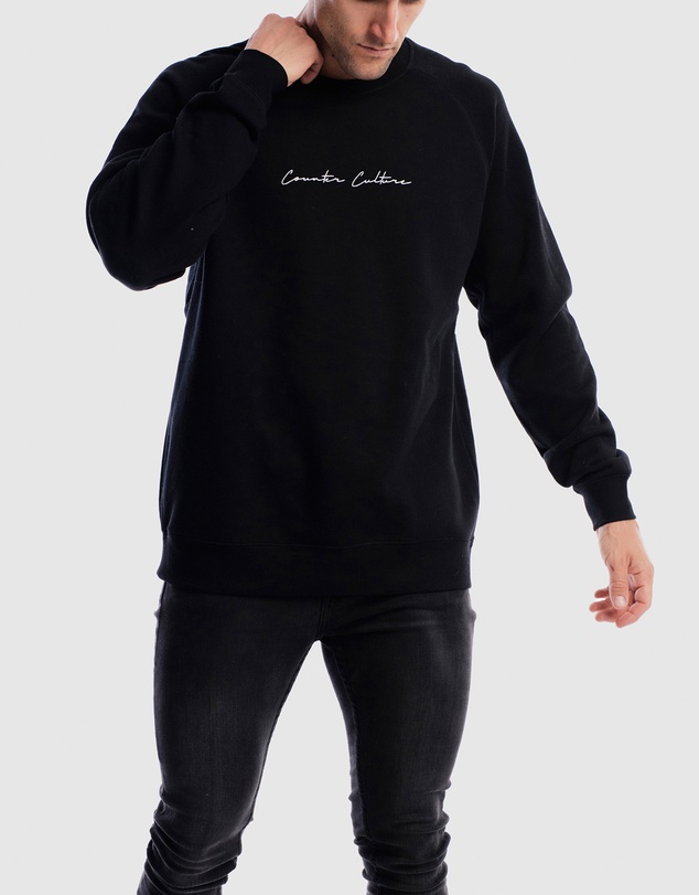 Counter Culture - Autograph Embroidery Crewneck