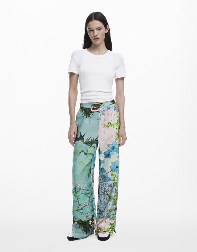 Desigual - Floral print pants