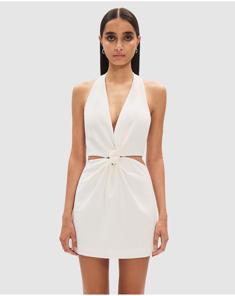 The Wander Twill Mini Dress by MISHA Online | THE ICONIC | Australia