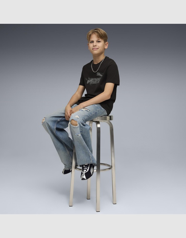 Puma - Essentials Camo Tee - Teens